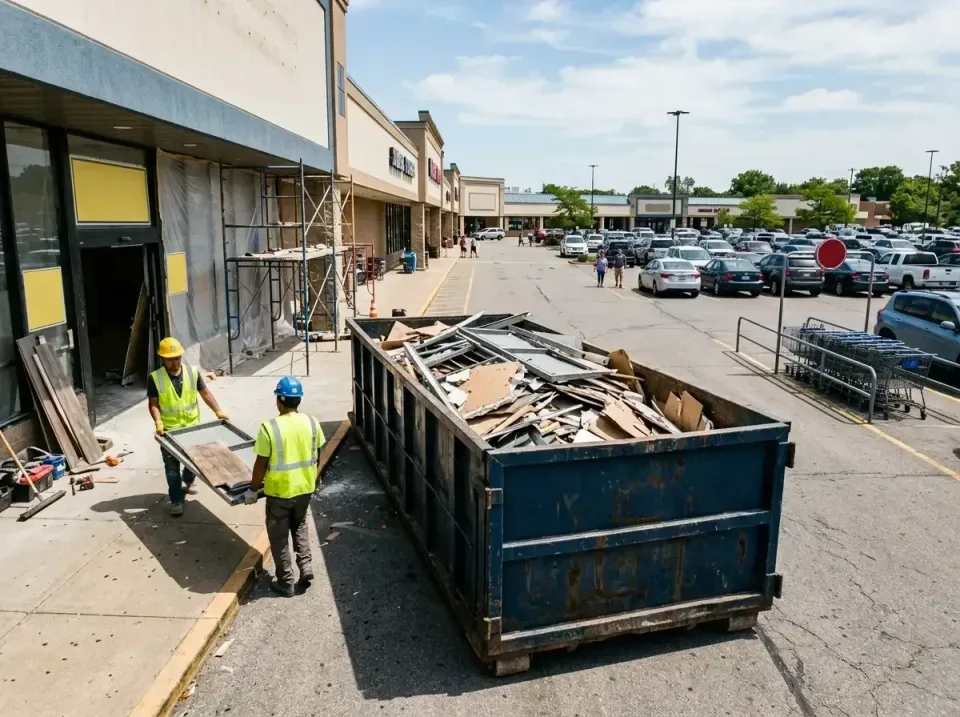retail-store-renovation-debris-003 — frequently asked questions, Roll-off Dumpster Rentals in Brighton, MI